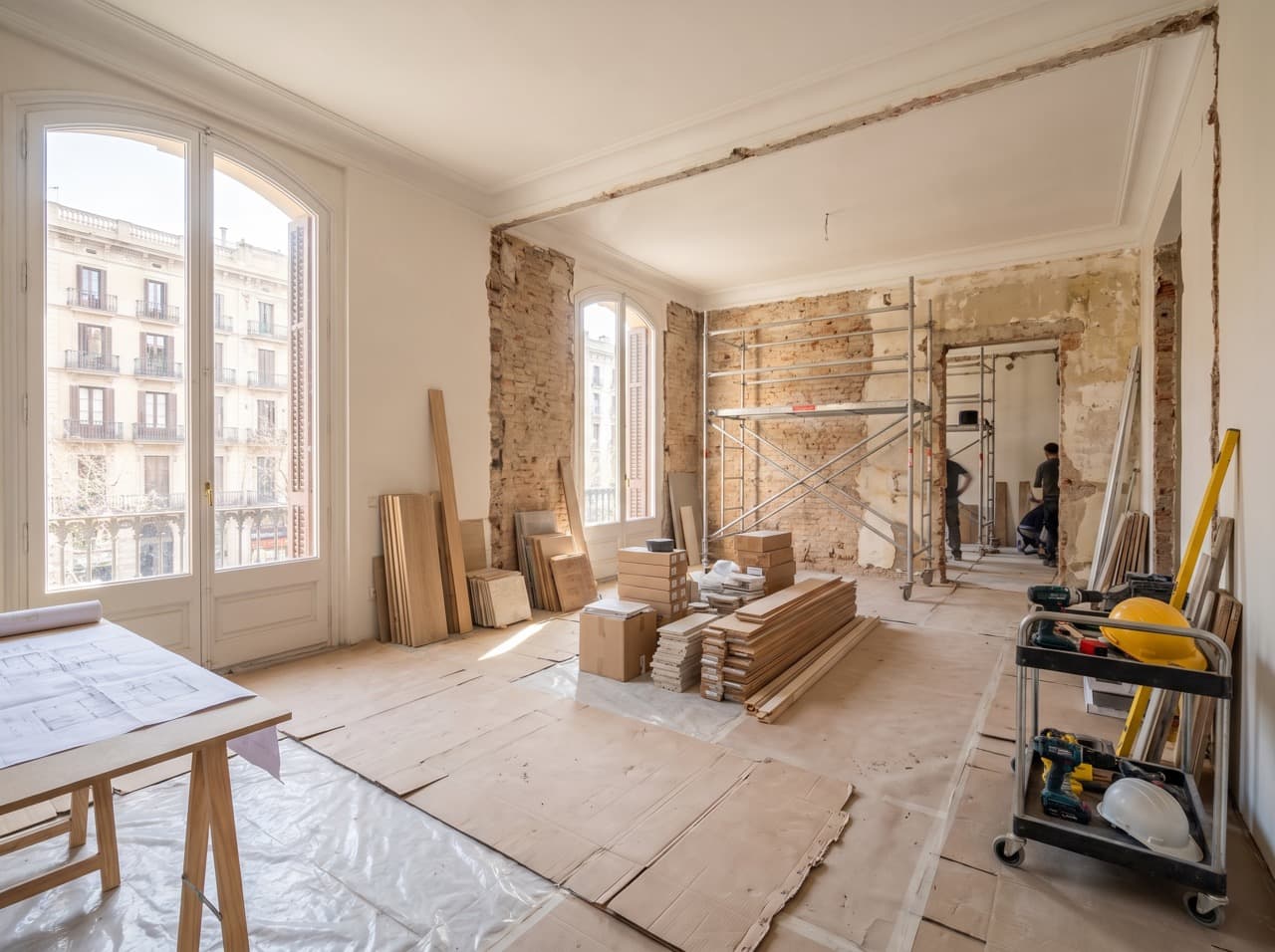 Reforma integral de vivienda en Barcelona con obra interior profesional